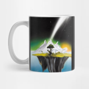 Flying Island Outer Space Mug